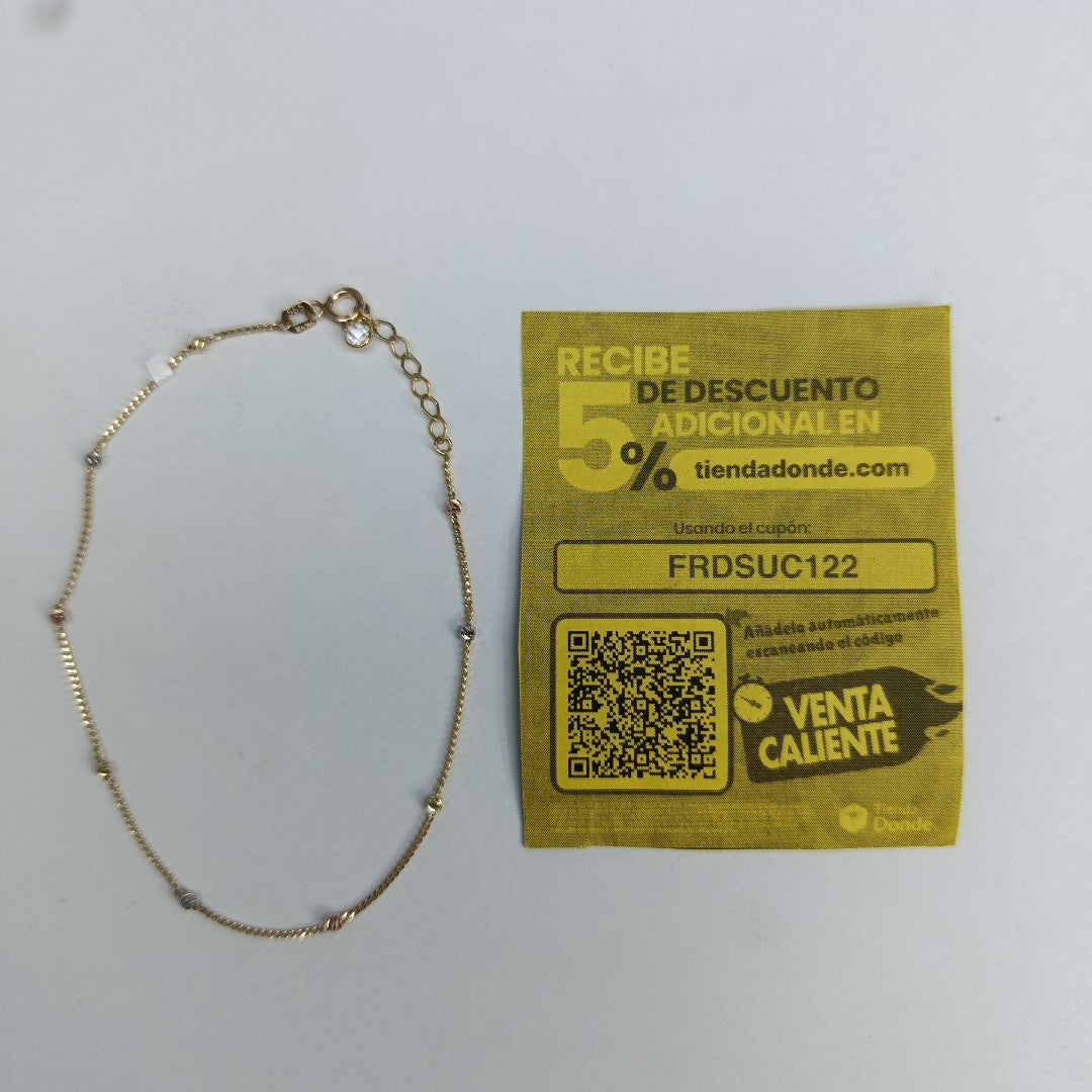 PULSERAS DAMA ORO 14K 1.2 (NUEVO)