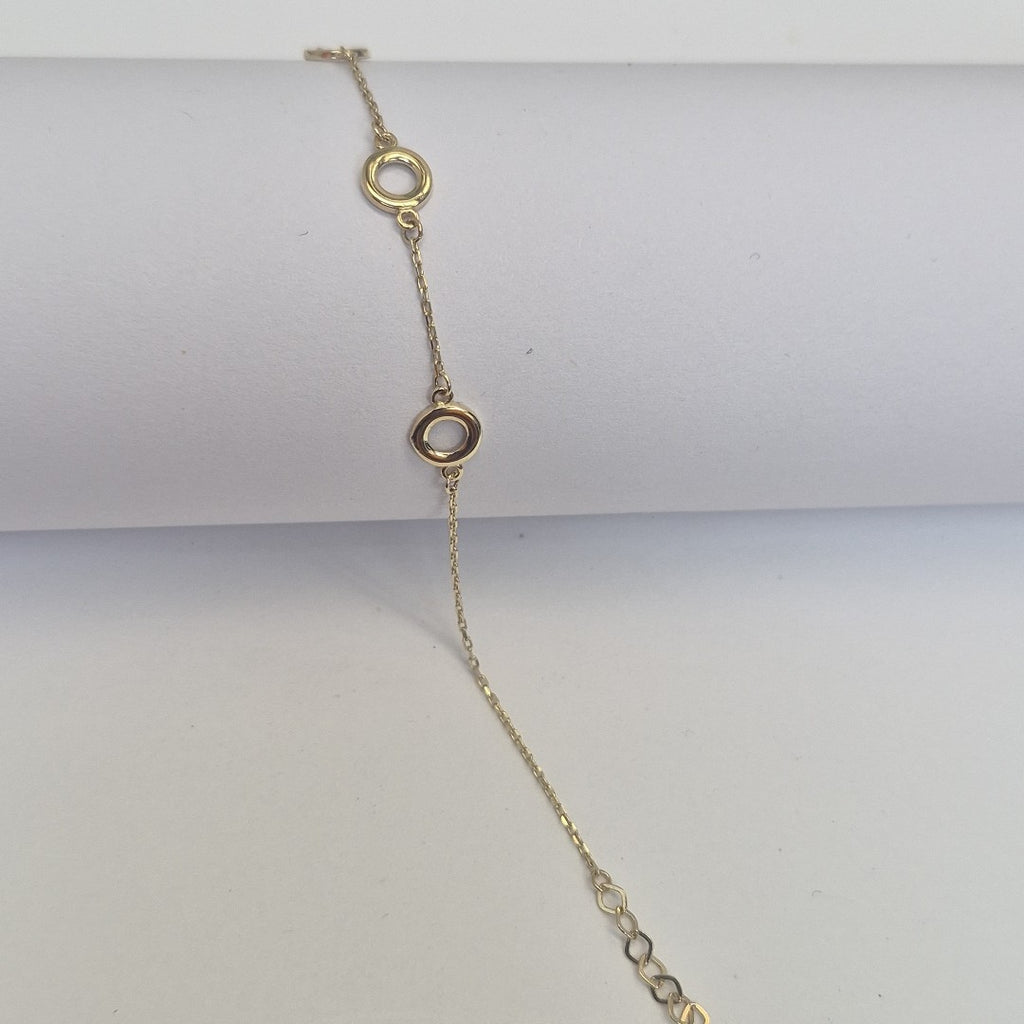 PULSERAS DAMA ORO 14K 1.3 (NUEVO)