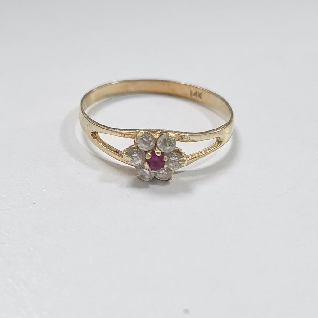 ANILLITO,ANILLO ORO 14 K 1,20 GRMS (SEMINUEVO)