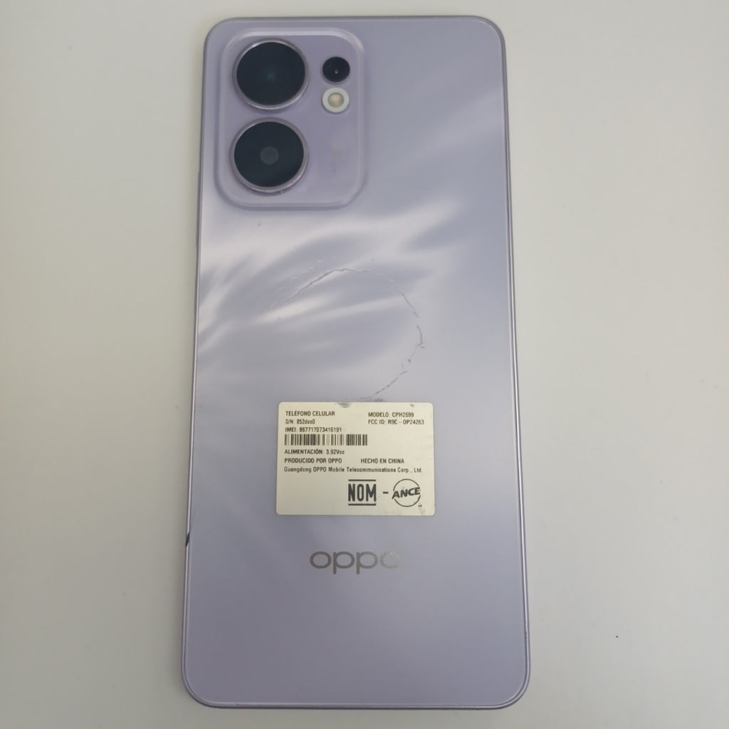CELULAR OPPO RENO 13F 5G CPH2699 (2025) 256 GB 8 GB RAM (SEMINUEVO)
