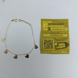PULSERAS DAMA ORO 14K 1.2 (NUEVO)