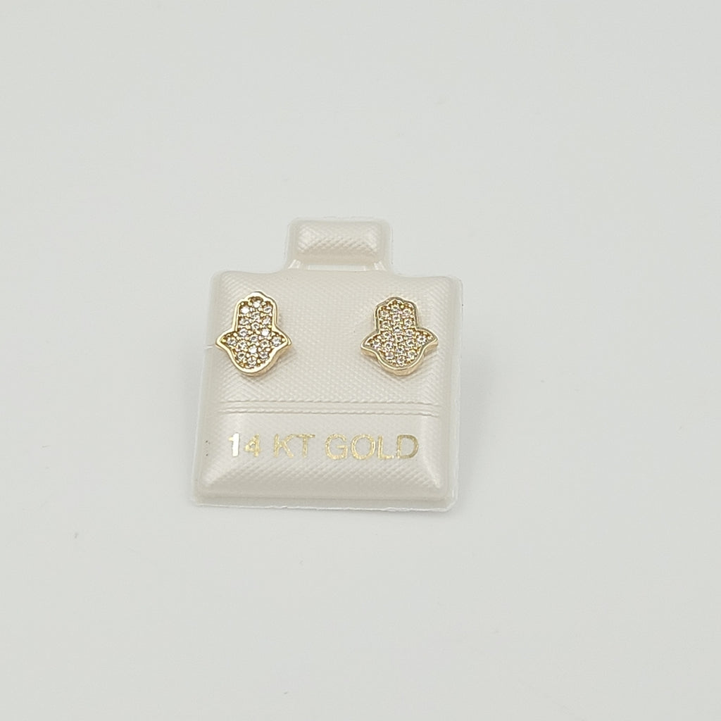 BROQUELES ORO 14K 1.3 (NUEVO)