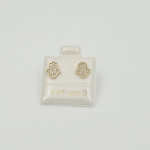 BROQUELES ORO 14K 1.3 (NUEVO)