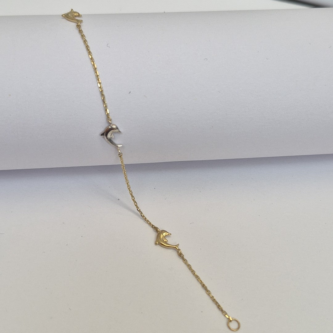 PULSERAS DAMA ORO 14K 1.5 (NUEVO)