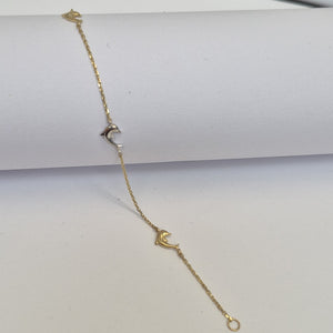 PULSERAS DAMA ORO 14K 1.5 (NUEVO)
