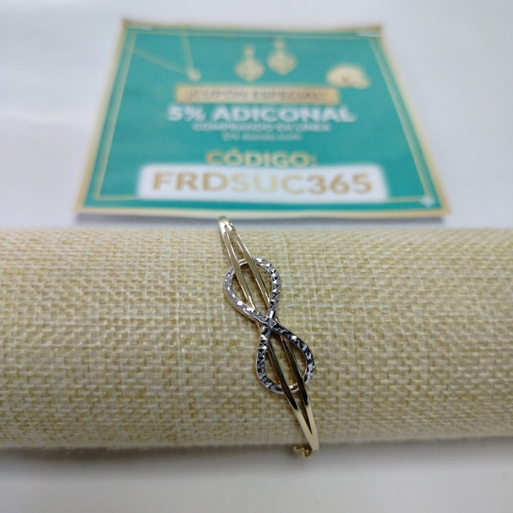PULSERA RIGIDA ORO 14 K 5.2 GRMS (SEMINUEVO)