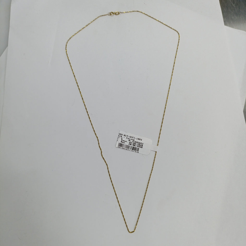 CADENA ORO 14 K 0.8 GRMS (SEMINUEVO)