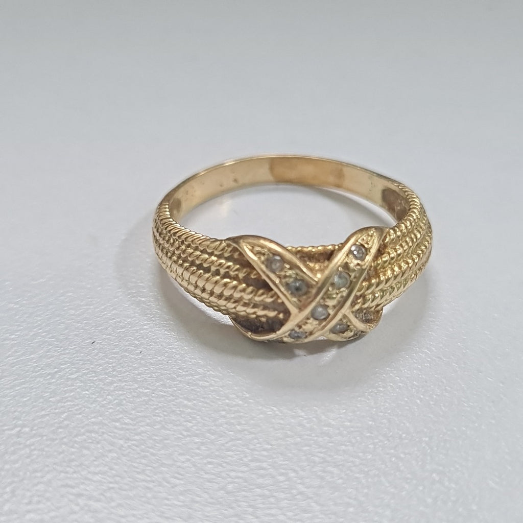 ANILLO ORO 14 K 3,80 GRMS (SEMINUEVO)