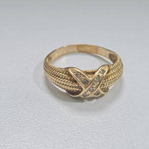 ANILLO ORO 14 K 3,80 GRMS (SEMINUEVO)