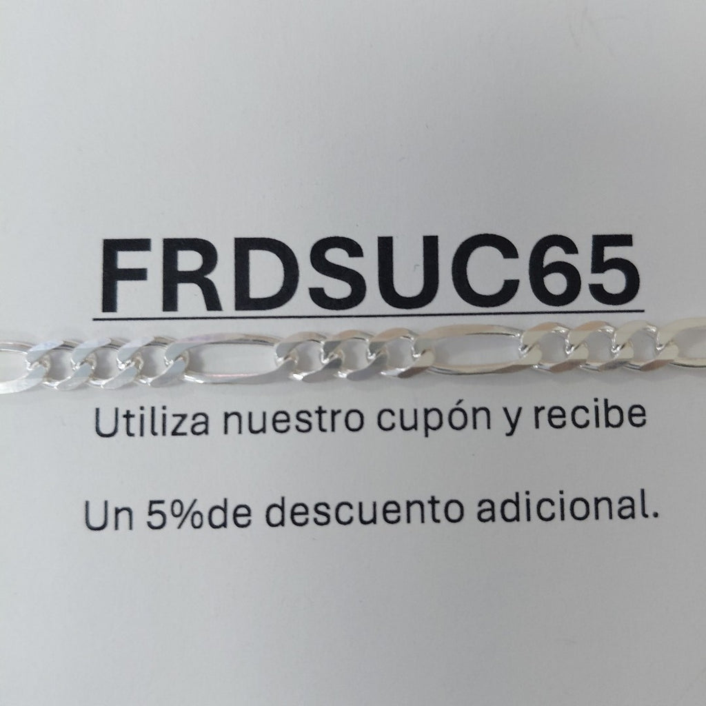 PULSERA 3X1 PLATA .925 18 CM 5.43 GR (NUEVO)