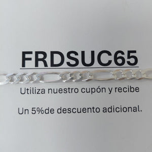 PULSERA 3X1 PLATA .925 18 CM 5.43 GR (NUEVO)