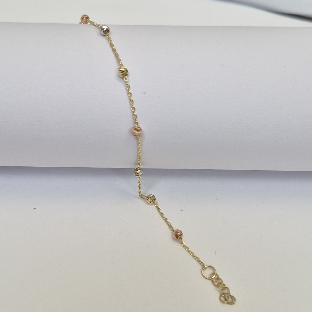 PULSERAS DAMA ORO 14K 1.2 (NUEVO)