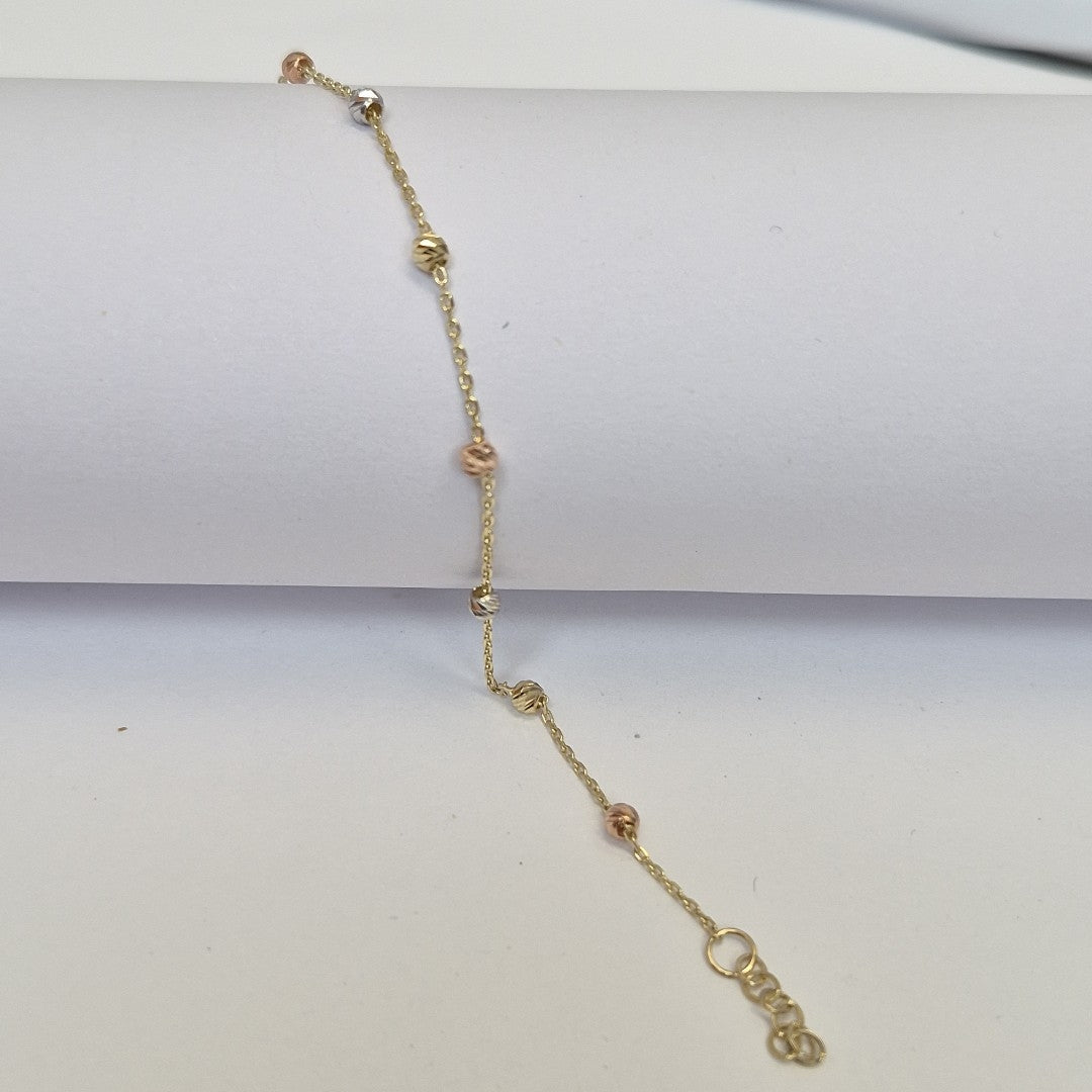 PULSERAS DAMA ORO 14K 1.2 (NUEVO)