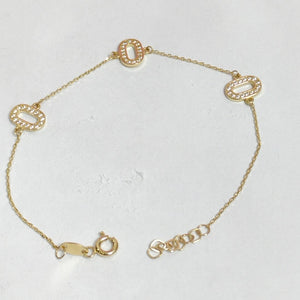 PULSERAS DAMA ORO 14K 1.6 (NUEVO)