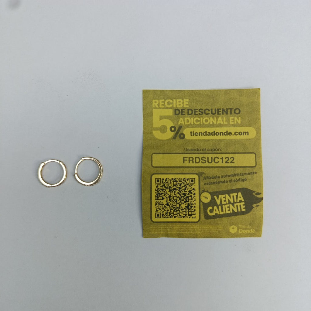 HUGGIES ORO 14K 1.1 (NUEVO)
