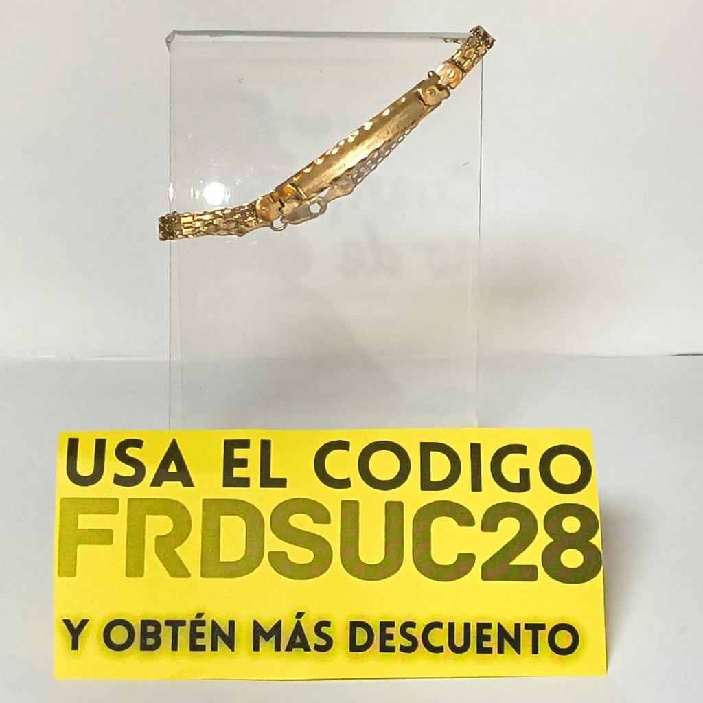 ESCLAVA ORO 10 K 4.9 GRMS (SEMINUEVO)