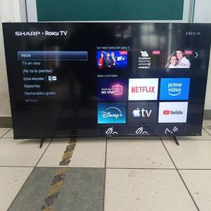 PANTALLA SHARP 4T-C50EL8UR 50" LED 4K (SEMINUEVO)
