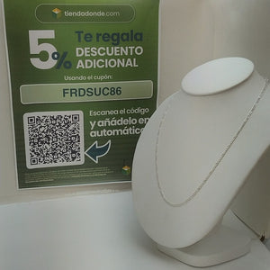 CADENA 3X1 PLATA .925 50 CM 3.92 GR (NUEVO)