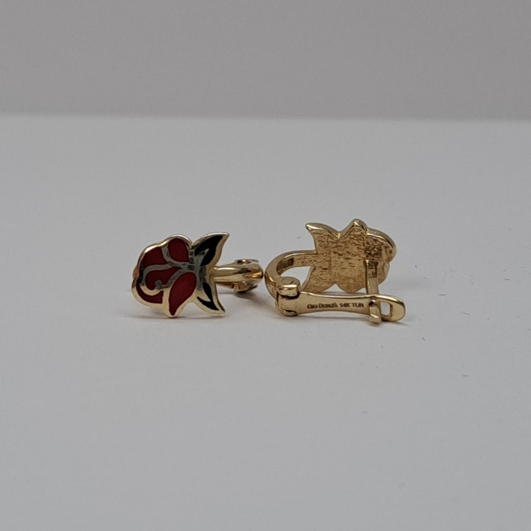 BROQUELES ORO 14K 1.3 (NUEVO)