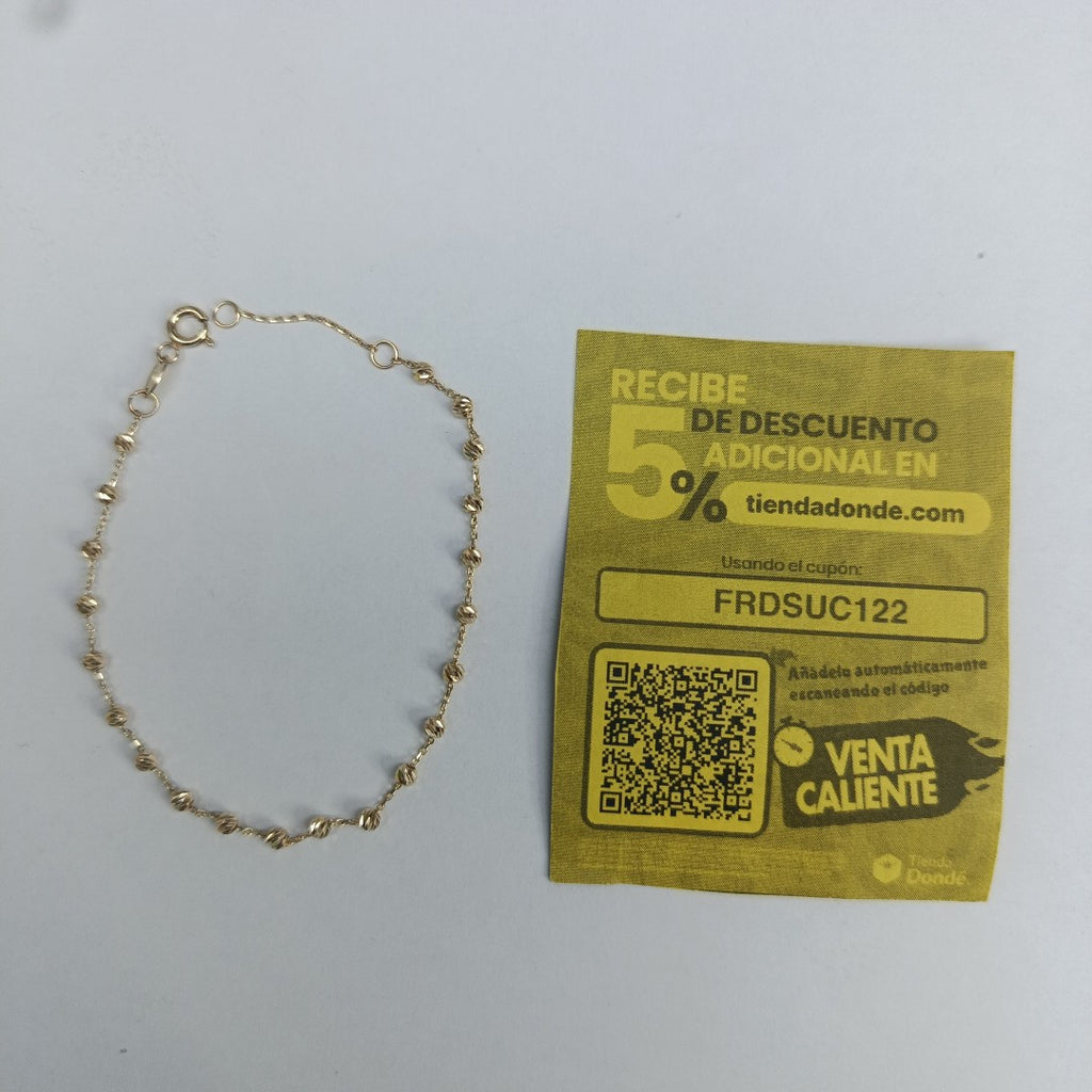 PULSERAS DAMA ORO 14K 1.2 (NUEVO)