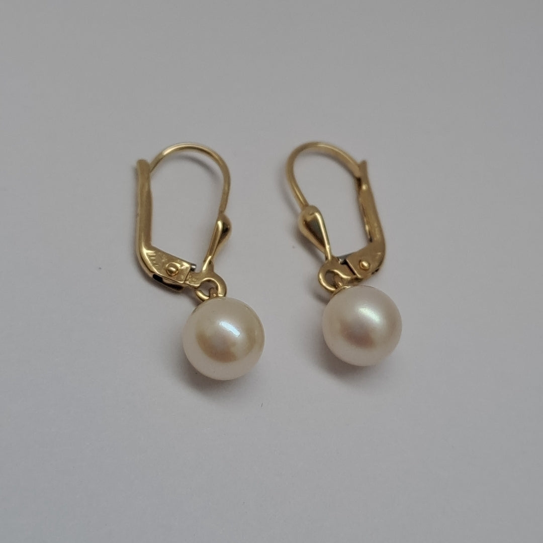 BROQUELES ORO 14K 1.9 (NUEVO)
