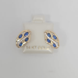 BROQUELES ORO 14K 3.7 (NUEVO)