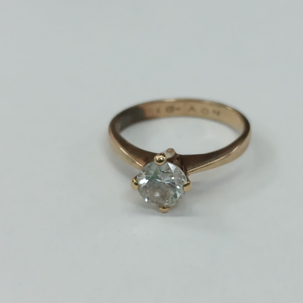 SOLITARIO ORO 14 K 2,80 GRMS (SEMINUEVO)