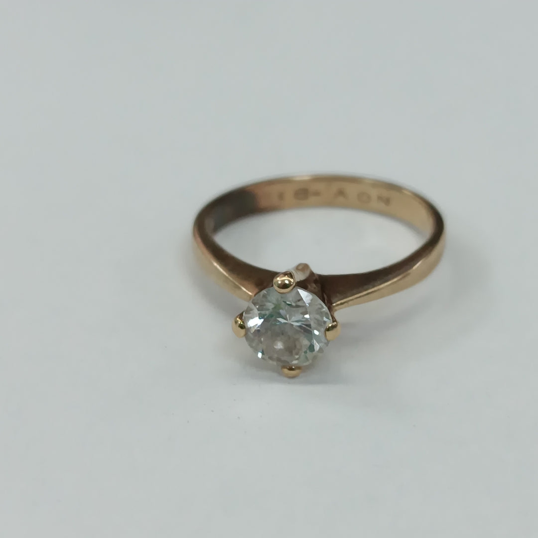 SOLITARIO ORO 14 K 2,80 GRMS (SEMINUEVO)