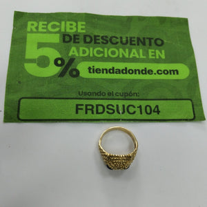 ANILLO ORO 14 K 6,00 GRMS (SEMINUEVO)
