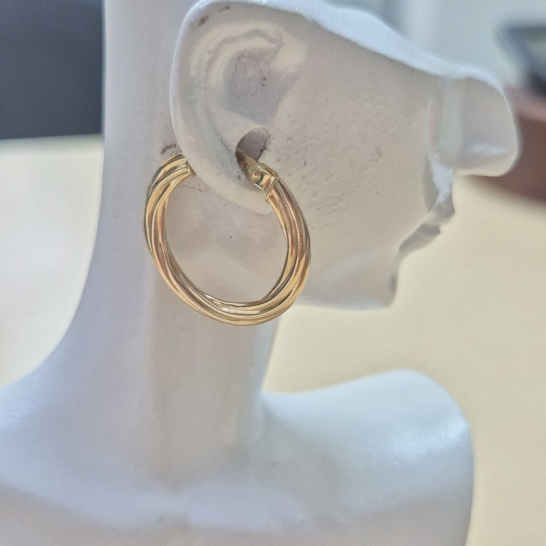 ARRACADAS ORO 14K 1.4 (NUEVO)