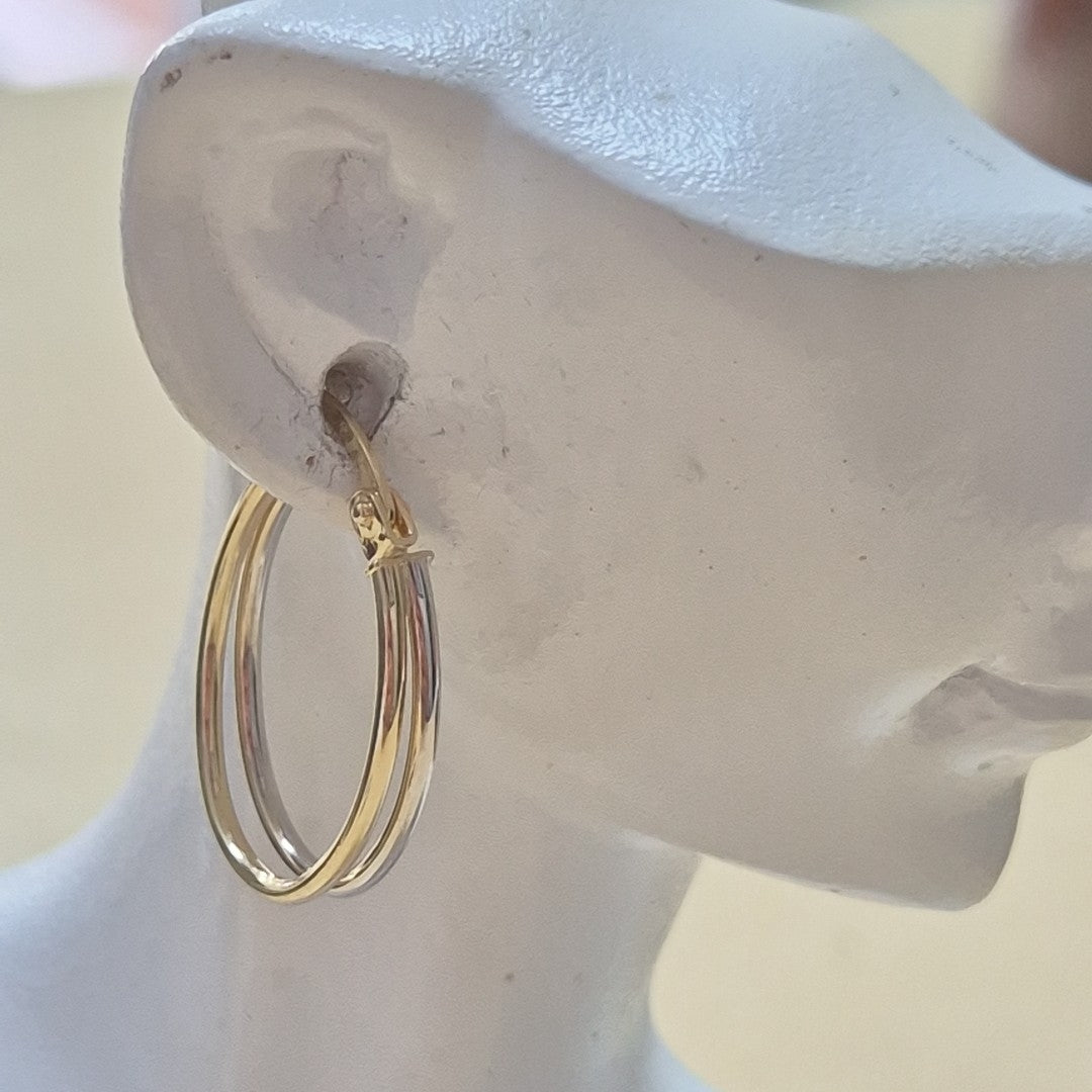 ARRACADAS ORO 14K 1.5 (NUEVO)