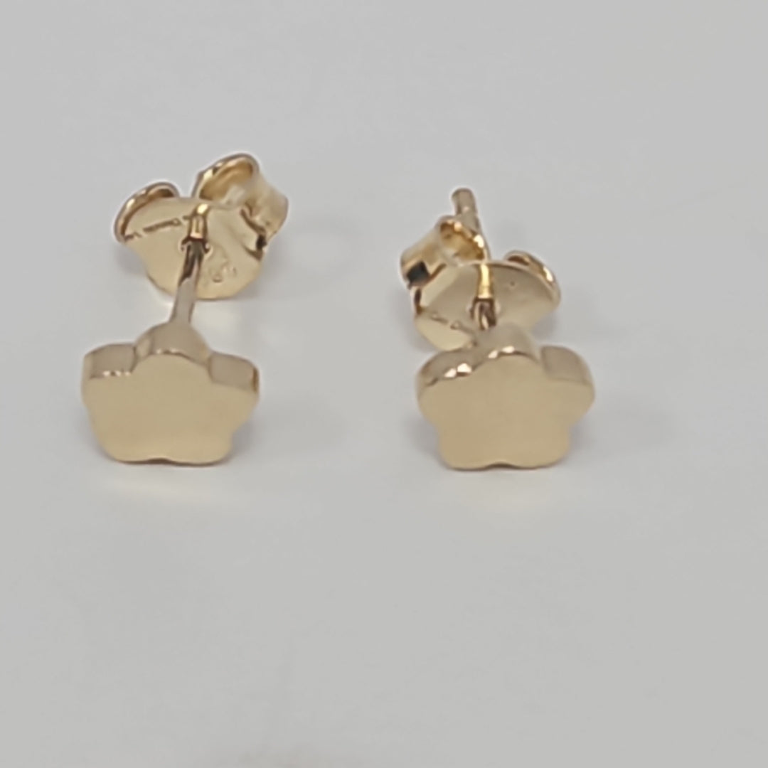 BROQUELES ORO 14K 1.1 (NUEVO)