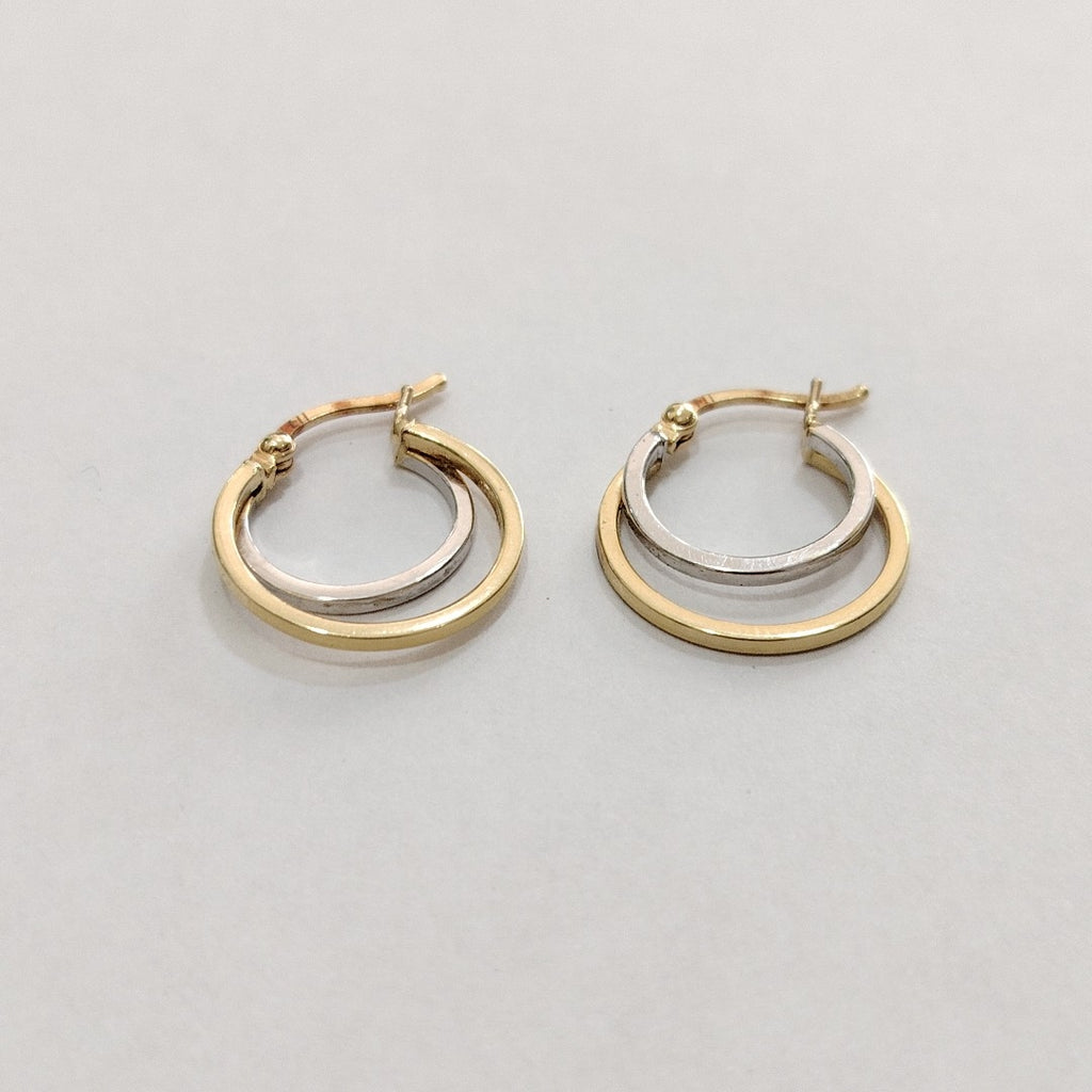 ARRACADAS PAR ORO 14 K 1.3 GRMS (SEMINUEVO)