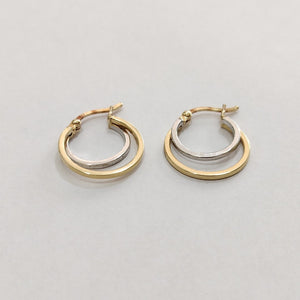 ARRACADAS PAR ORO 14 K 1.3 GRMS (SEMINUEVO)