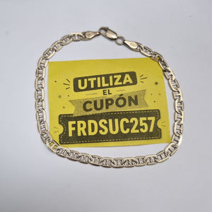 PULSERA ORO,RODIADO 10 K 7,40 GRMS (SEMINUEVO)