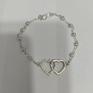 PULSERA TEJIDO TEJIDO ESPECIAL PLATA .925 18 CM 4 GR (NUEVO)