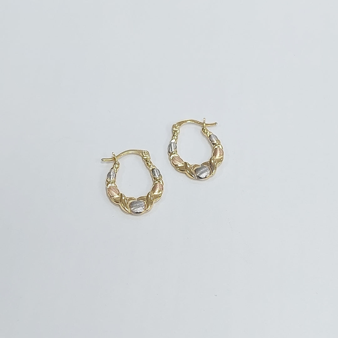 ARRACADAS ORO 14K 1.2 (NUEVO)