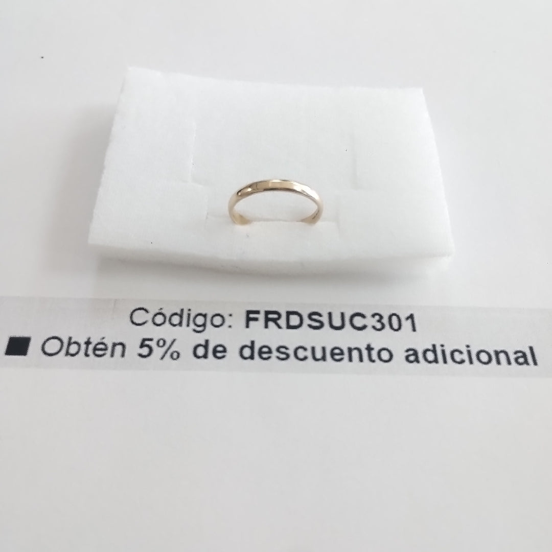 ANILLOS DAMA ORO 14K 1.9 (NUEVO)