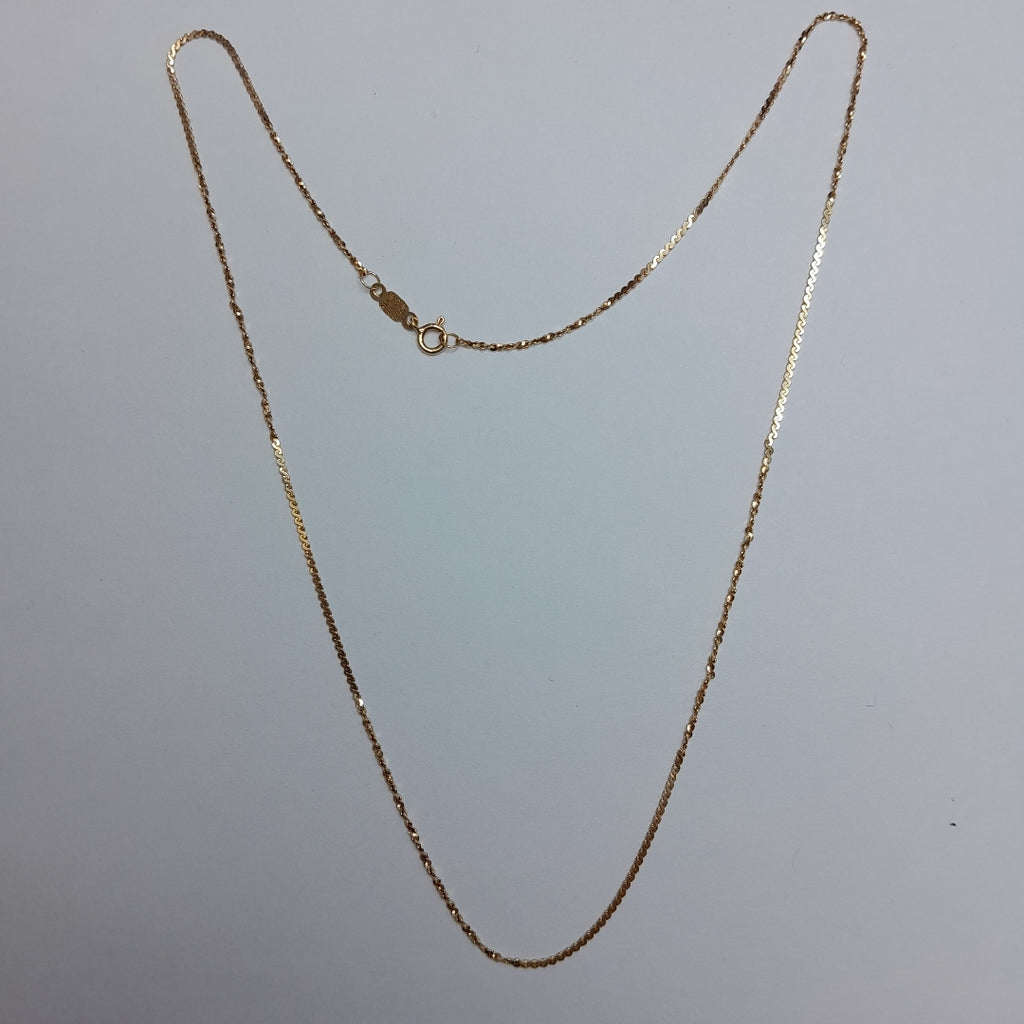 GARGANTILLA ORO 14 K 2,30 GRMS (SEMINUEVO)