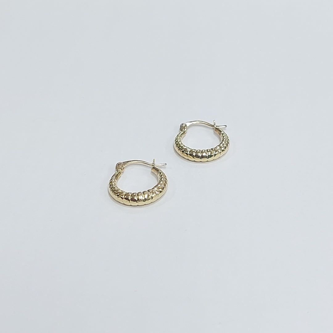 ARRACADAS ORO 14K 1.1 (NUEVO)