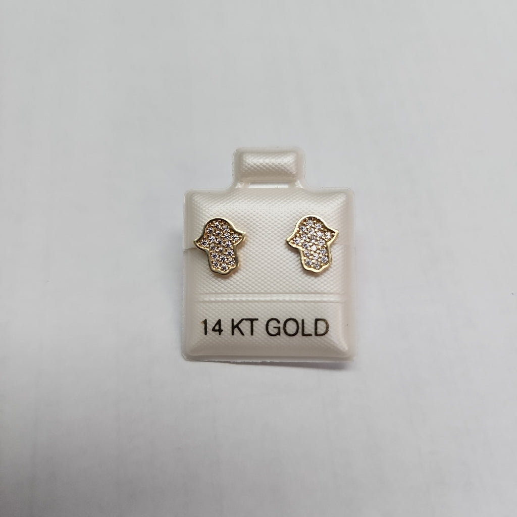 BROQUELES ORO 14K 1.3 (NUEVO)
