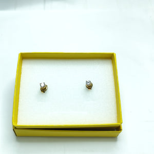 BROQUELES PAR ORO 14 K 1,70 GRMS (SEMINUEVO)