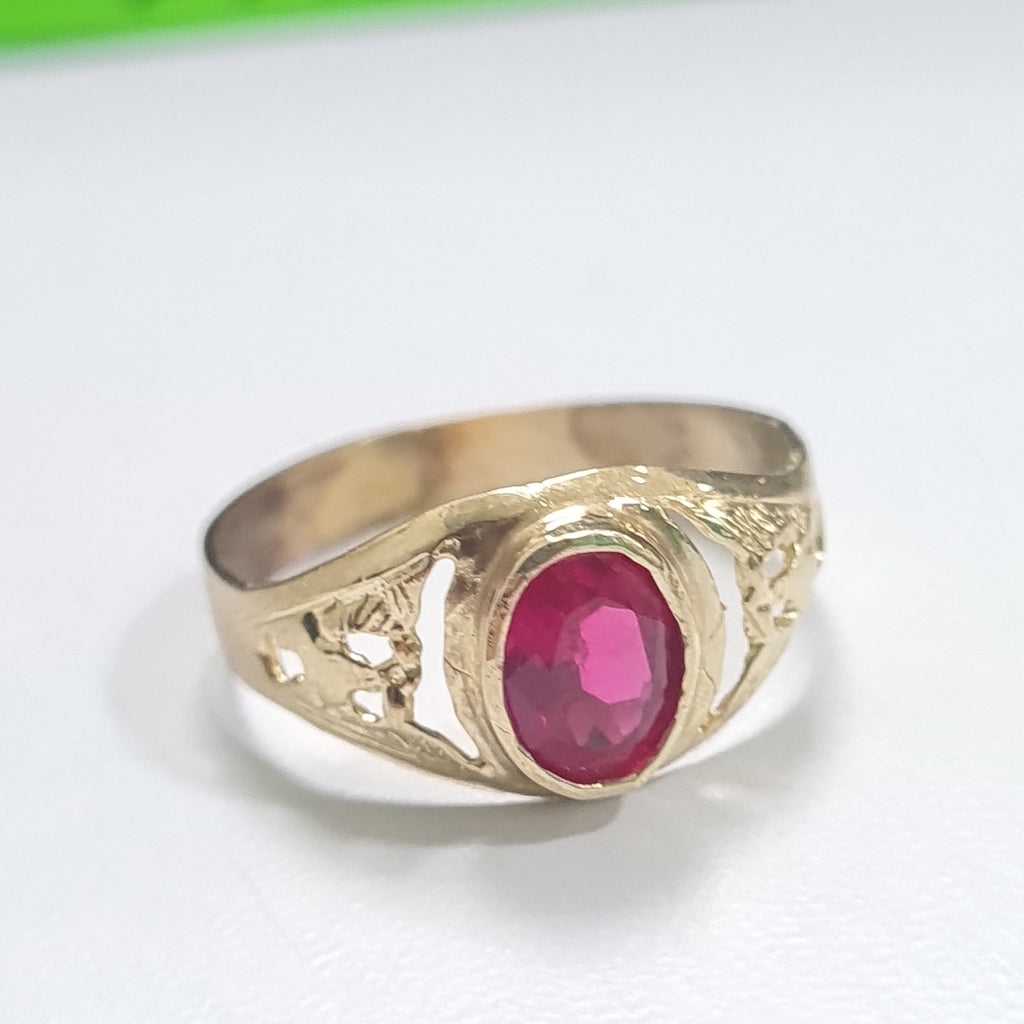ANILLO ORO 10 K 3.2 GRMS (SEMINUEVO)