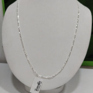 CADENA TEJIDO 3X1 PLATA .925 55 CM 4.4 GR (NUEVO)