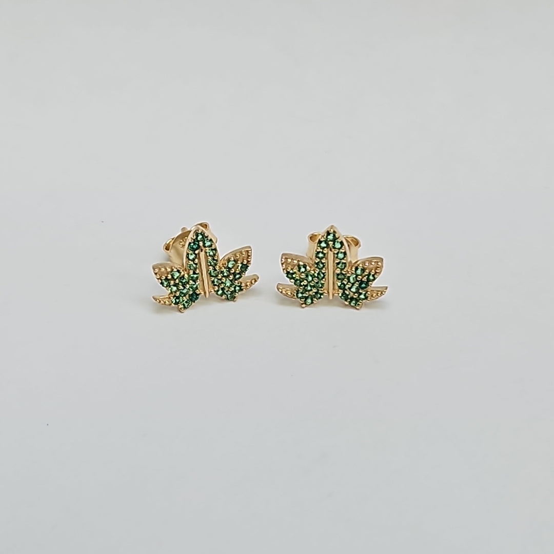 BROQUELES ORO 14K 1.5 (NUEVO)