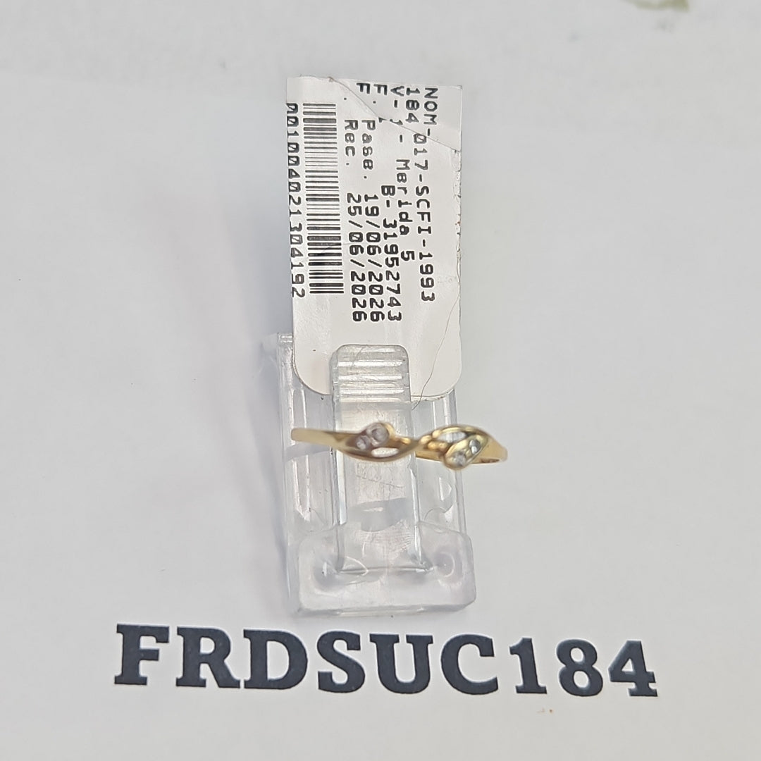 ANILLO ORO 10 K 0,70 GRMS (SEMINUEVO)