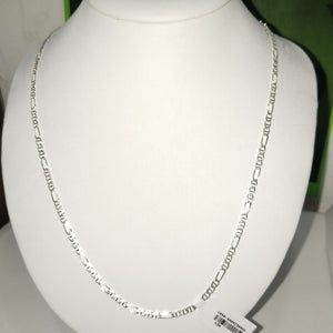 CADENA TEJIDO 3X1 PLATA .925 60 CM 8.2 GR (NUEVO)