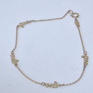 PULSERAS DAMA ORO 10K 1 (NUEVO)