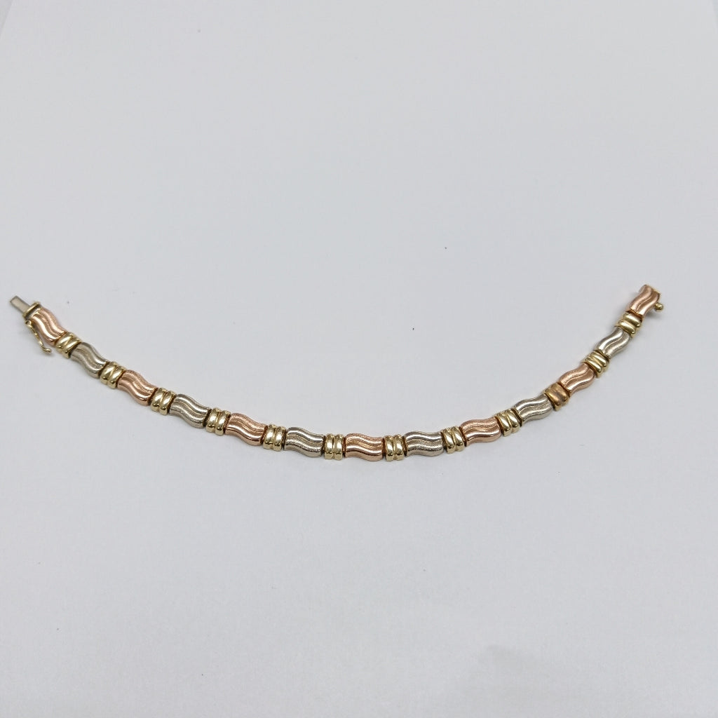 PULSERA ORO,RODIADO 14 K 9,00 GRMS (SEMINUEVO)
