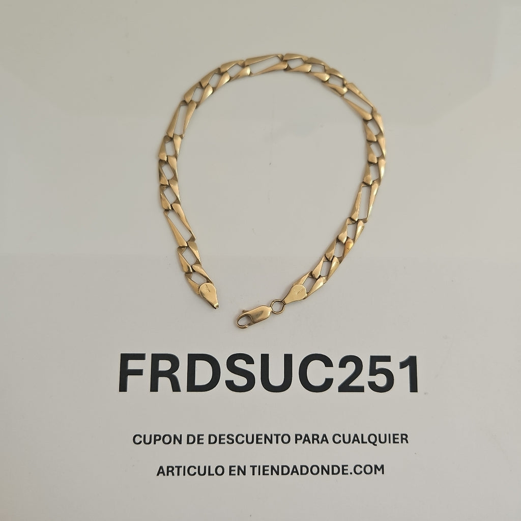 PULSERA ORO 14 K 7,60 GRMS (SEMINUEVO)